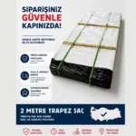 Kiremit Rengi Trapez Sac – 2 Metre - Görsel 2