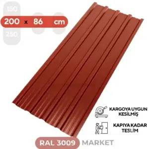 2 Metre Bordo Trapez Sac