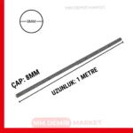 8 mm İnşaat Demiri – 1 Metre - Görsel 3